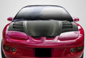 1998-2002 Pontiac Firebird / Trans Am Carbon Creations DriTech AM-S Hood 1PC - 112970