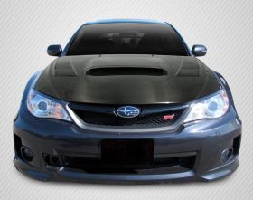 2008-2011 Subaru Impreza 2008-2014 WRX STI Carbon Creations DriTech TS-1 Hood 1PC - 112973