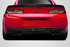 2016-2018 Chevrolet Camaro Carbon Creations GM-X Rear Diffuser 1PC (Quad exhaust version) - 113051