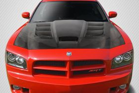 2006-2010 Dodge Charger Carbon Creations DriTech Viper Look Hood 1PC - 113115