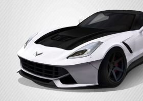 2014-2019 Chevrolet Corvette C7 Carbon Creations DriTech Z06 Look Hood 1PC - 113155