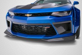 2016-2018 Chevrolet Camaro Carbon Creations DriTech Grid Front Bumper Air Duct Extensions Add Ons Spat Extensions 2PC - 113179