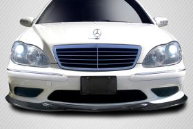 2003-2006 Mercedes S Class W220 Carbon Creations L Sport Front Lip Spoiler 1PC (Amg models only) - 113438