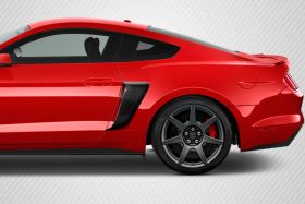 2015-2019 Ford Mustang Carbon Creations CVX Side Scoops 2PC - 113502
