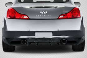2008-2015 Infiniti G Coupe G37 Q60 Carbon Creations LBW Rear Diffuser 3PC - 113533