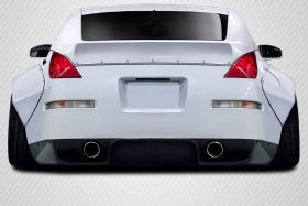 2003-2008 Nissan 350Z Z33 Carbon Creations RBS Rear Diffuser 3PC - 113547