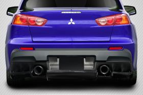 2008-2015 Mitsubishi Lancer Evolution 10 Carbon Creations VR-S Rear Diffuser 1PC - 113561