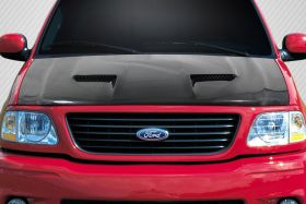1997-2003 Ford F-150 / F-250 / 1997-2002 Ford Expedition Carbon Creations CVX Version 3 Hood 1PC - 113639