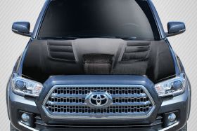 2012-2015 Toyota Tacoma Carbon Creations Viper Hood 1PC - 113720