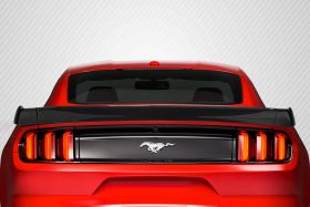 2015-2019 Ford Mustang Coupe Carbon Creations Stallion Rear Wing Spoiler 3PC - 113805