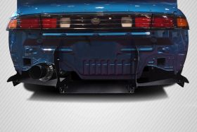 1995-1998 Nissan 240SX S14 Carbon Creations RBS V2 Wide Body Rear Diffuser 1PC - 113852
