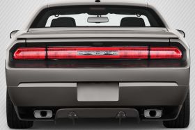 2008-2014 Dodge Challenger Carbon Creations Circuit Rear Diffuser 3PC - 113982
