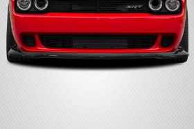 2008-2019 Dodge Challenger Carbon Creations Hellcat Look Front Lip 1PC - 113986