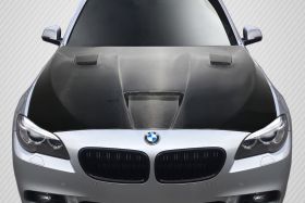 2011-2016 BMW 5 Series F10 4DR Carbon Creations DriTech Craze Hood 1PC - 113991