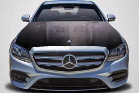 2014-2016 Mercedes E Class W212 Carbon Creations DriTech Black Series Look Hood 1PC - 114014
