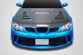 2006-2007 Subaru Impreza WRX STI Carbon Creations DriTech TS-1 Hood 1PC - 114021