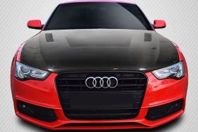 2013-2016 Audi A5 S5 B8 Carbon Creations DriTech Eros Version 1 Hood 1PC - 114031