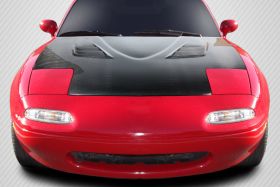 1990-1997 Mazda Miata Carbon Creations DriTech Venom Hood 1PC - 114104