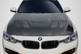 2012-2018 BMW 3 F30 3 Series / 2014-2018 4 Series F32 Carbon Creations GTR Hood 1PC - 114205