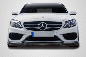 2015-2018 Mercedes C Class W205 Carbon Creations DriTech Fortune Front Lip 1PC (For AMG Bumper only) - 114375