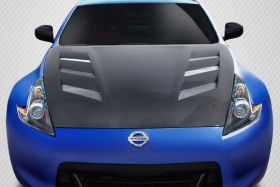 2009-2019 Nissan 370Z Z34 Carbon Creations AMS Hood 1PC - 114386