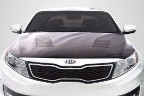 2011-2015 Kia Optima Carbon Creations TS-1 Hood 1PC - 114418