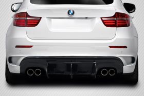 2008-2014 BMW X6M E71 E72 Carbon Creations DriTech AK-M Rear Diffuser 1PC - 114518