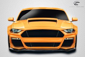 2018-2019 Ford Mustang Carbon Creations Grid Front Lip Under Spoiler 1PC - 115002