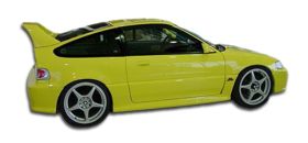1988-1991 Honda CR-X Civic HB Duraflex Type M Door Caps - 2PC - 100814