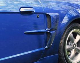 1999-2004 Ford Mustang Duraflex CVX Side Scoop - 2PC - 102074