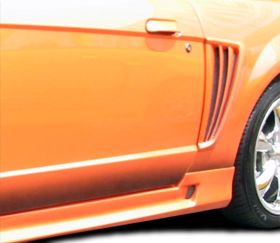 1999-2004 Ford Mustang Duraflex Colt Side Scoop - 2PC - 102081