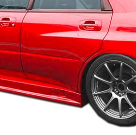 2006-2007 Subaru Impreza WRX STI 4DR Duraflex GT500 Wide Body Rear Door Caps - 2