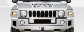 2003-2009 Hummer H2 Duraflex BR-N Foglight Panel for Hood 1PC - 107748