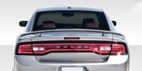 2011-2014 Dodge Charger Duraflex SRT Look Rear Wing Trunk Lid Spoiler - 1PC - 10