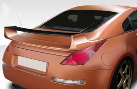 2003-2008 Nissan 350Z 2DR Coupe Duraflex Vader 3 Rear Wing Trunk Lid Spoiler - 1