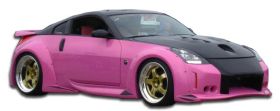 2003-2008 Nissan 350Z 2DR Duraflex Vader 3 Wide Body Kit - 9PC - 108084