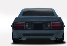 1970-1978 Nissan 240Z 260Z 280Z Duraflex MS-R Rear Bumper Cover - 1PC - 108120