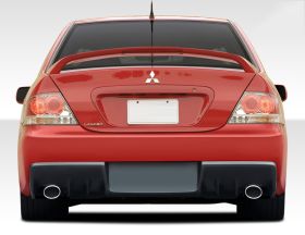 2004-2007 Mitsubishi Lancer Duraflex Evo X Look Rear Bumper Cover - 1PC - 108206