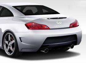 2008-2015 Infiniti G Coupe G37 Q60 Convertible Duraflex Elite Rear Bumper Cover 