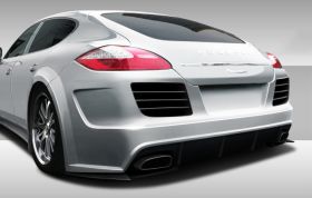 2010-2013 Porsche Panamera Eros Version 4 Wide Body Rear Bumper Cover - 1PC - 10