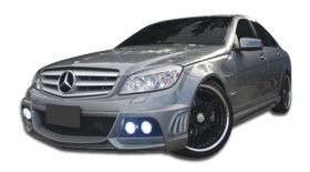 2008-2011 Mercedes C Class W204 Duraflex W-1 Body Kit - 6PC - 108299
