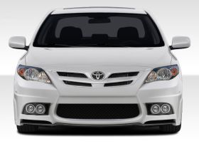 2011-2013 Toyota Corolla Duraflex W-1 Front Bumper Cover - 1PC - 108398