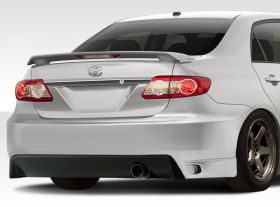 2011-2013 Toyota Corolla Duraflex GT Concept Rear Bumper Cover - 1PC - 108404