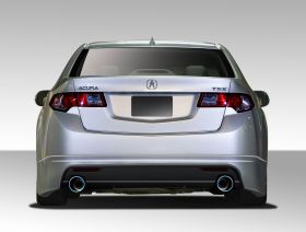 2009-2014 Acura TSX Duraflex Type M Rear Lip Under Spoiler Air Dam - 1PC - 10876