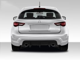 2009-2016 Infiniti FX35 FX50 QX70 Duraflex CT-R Rear Bumper Cover - 1PC - 108988