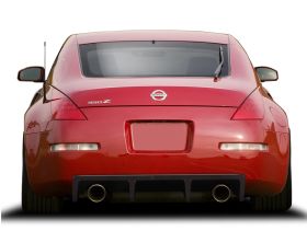 2003-2008 Nissan 350Z Duraflex Vortex Rear Diffuser - 1PC - 109196