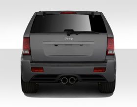 2005-2010 Jeep Grand Cherokee Duraflex SRT Look Rear Bumper Cover - 1PC - 109328