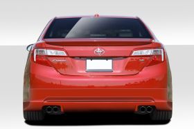 2012-2014 Toyota Camry Duraflex Racer Rear Lip Under Spoiler Air Dam - 1PC - 109