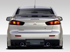 2008-2015 Mitsubishi Lancer Duraflex Evo X V3 Rear Bumper Cover - 1PC - 109415