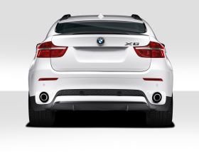 2008-2014 BMW X6 E71 E72 Duraflex M Performance Look Rear Diffuser Lip Under Air
